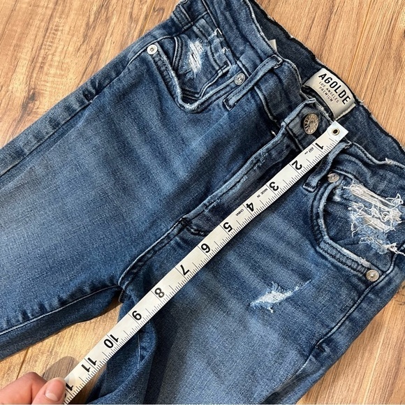 AGOLDE Sophie Hi Rise Crop Jean - Picture 9 of 13